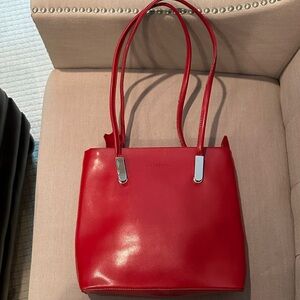 Frederic Malle Red Leather Tote